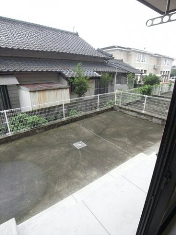 合志市須屋のアパートの庭|お庭でゆったりと過ごせます