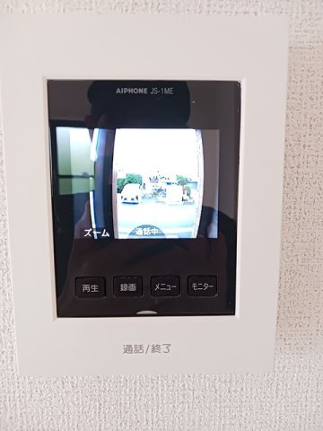合志市須屋のアパートのセキュリティ