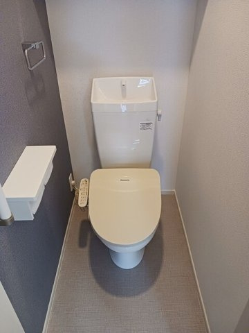 熊本市北区梶尾町のアパートのトイレ|トイレもきれいです