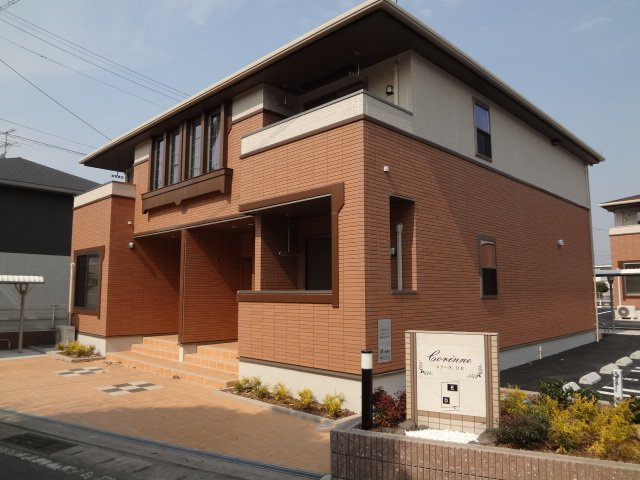 合志市須屋のアパートの外観|物件の外観です