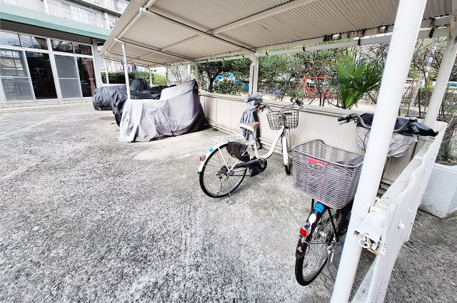 南海狭山コーポ1号棟の駐輪場|駐輪場