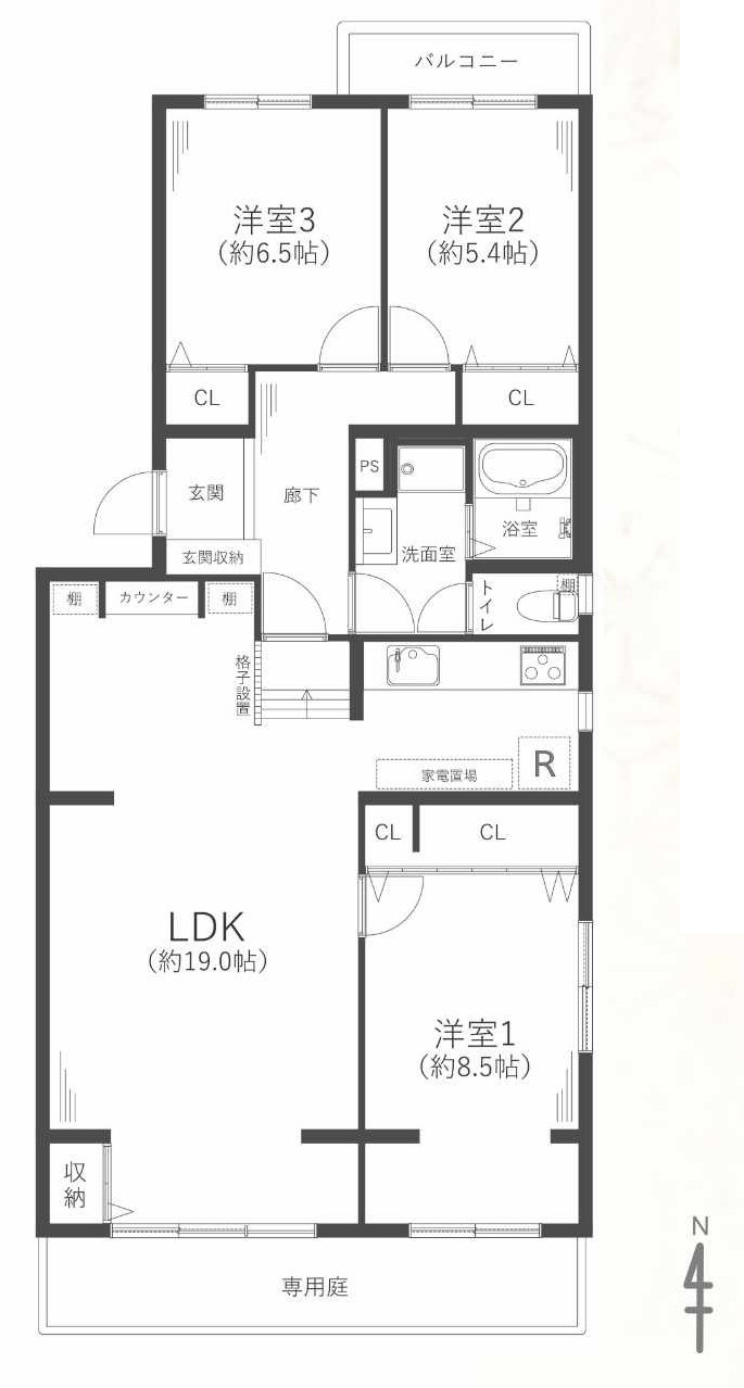 リバーサイドともぶち第一第34号棟