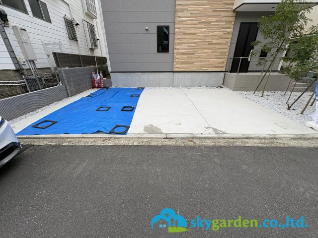 鎌倉市津２期　新築戸建　全１棟の外観|9/17撮影