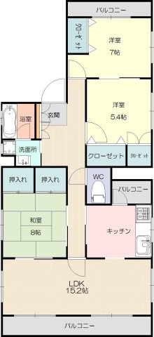【間取り】 | プレジール道後