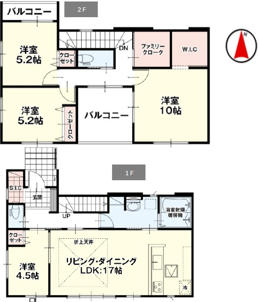 高崎市吉井町1期（全2棟）1号棟