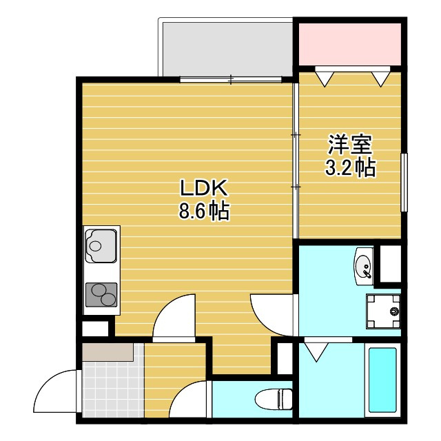 REGIES姫里の間取り