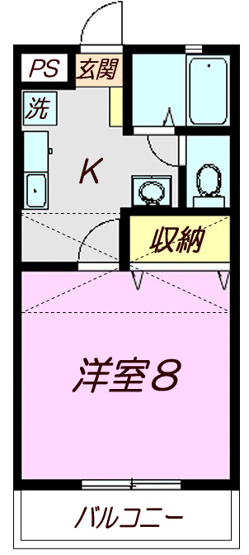 【間取り】 | フラワーハイツ