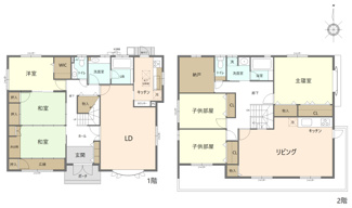 【間取り】 | 本山中町4丁目