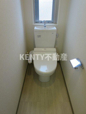 【トイレ】 | ＸＥＢＥＣ下丸子 | 落ち着いた色調のトイレです