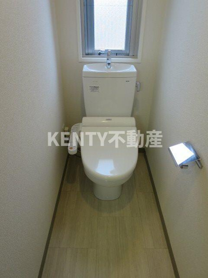 【トイレ】 | ＸＥＢＥＣ下丸子 | 落ち着いた色調のトイレです