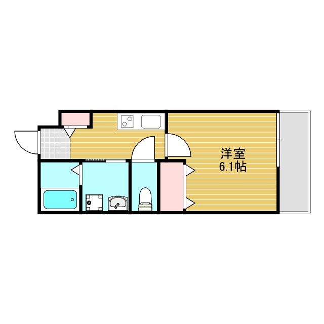 リアコート下新庄の間取り