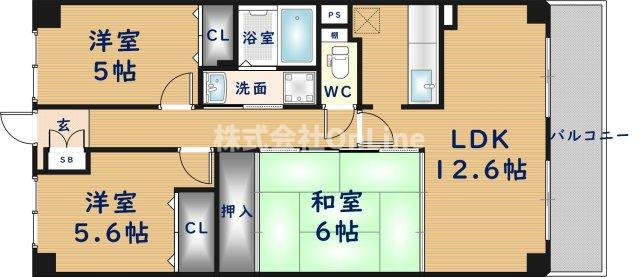 【間取り】 | アディーレ八尾