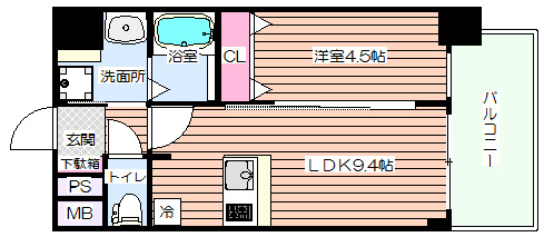 【間取り】 | プレサンス新大阪ジェイズ