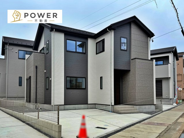 名古屋市緑区鳴海町２期　全３棟の外観|洗練されたファサードが上品な暮らしを予感させます。細部までこだわり抜いた邸宅がここに完成しました。