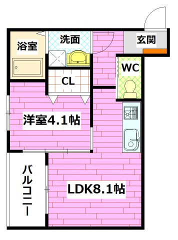 ロンディネの間取り
