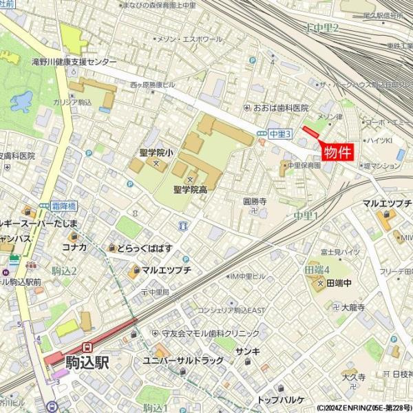 Ｃｙｂｅｌｅ駒込の地図