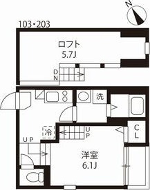 カームオーシャンの間取り