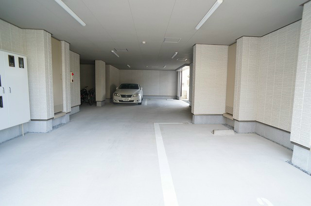 カルダカーサの駐車場
