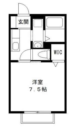 グランシャリオ　【仲介手数料：50％OFF】対象物件！の間取り