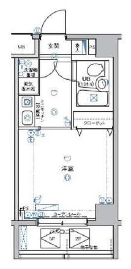 【間取り】 | ＧＲＡＺＩＡ方南町