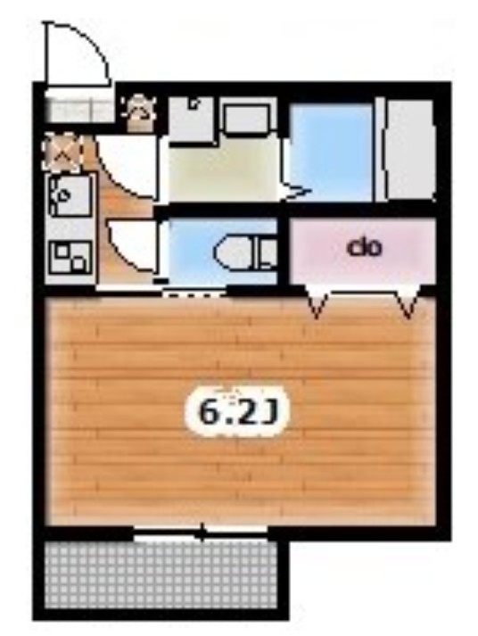 アリビオ川越の間取り