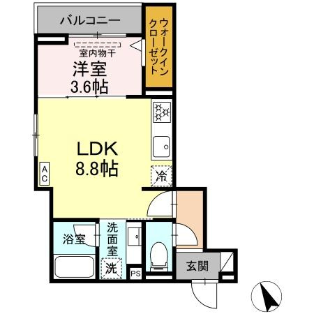 アリヴィオの間取り