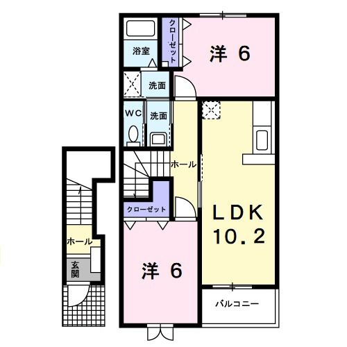 【間取り】 | フィオーレ・アツタ