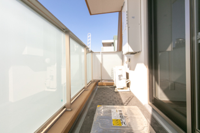 レジデンス西早稲田のバルコニー|※写真は同タイプ住戸です。