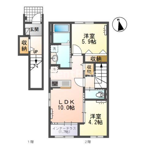 桜テラスの間取り