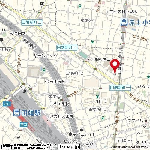 メゾンオルテの地図