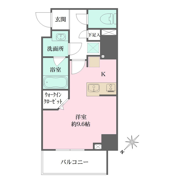 ザ・パークメゾン東大井の間取り