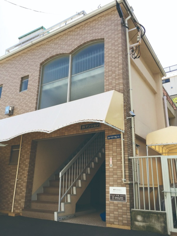 鶴マンションの外観|きれいな外観です