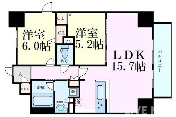 プレサンス心斎橋レヨン