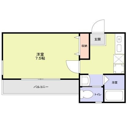 フリーゼの間取り