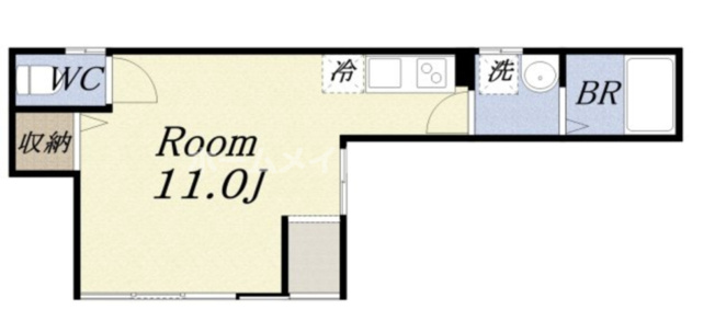 【間取り】 | LIB弁天町