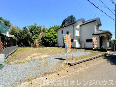 【外観】 | 厚木市三田三丁目　建築条件付売地　全1区画 | 敷地面積42坪超えのゆとりある現地です♪