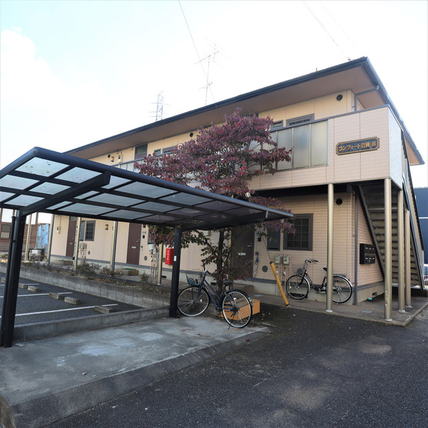 コンフォート岩槻Ｂのエントランス