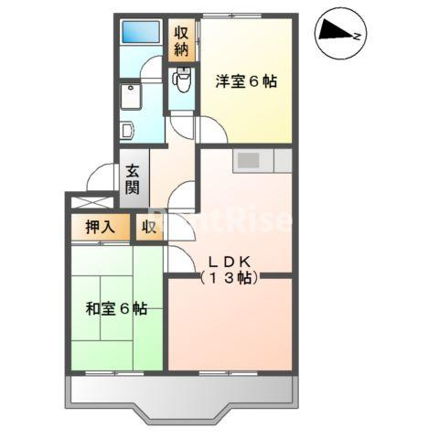 パークヒルズ２１３の間取り