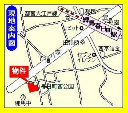 アゼリアコートの地図|★現地案内図★