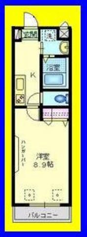 アゼリアコートの間取り|【28.95㎡】★広々１Ｋ旭化成ヘーベルメゾン★