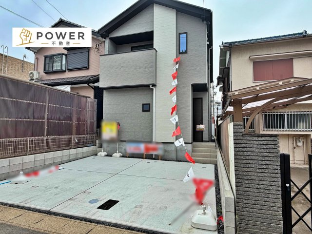 名古屋市緑区鳴海町3期　全1棟の外観|洗練されたファサードが上品な暮らしを予感させます。細部までこだわり抜いた邸宅がここに完成しました。