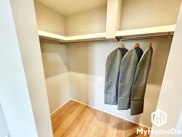 北区大杉　2期の収納|大容量クローゼット完備！暮らしやすさを追求した収納充実の住まい