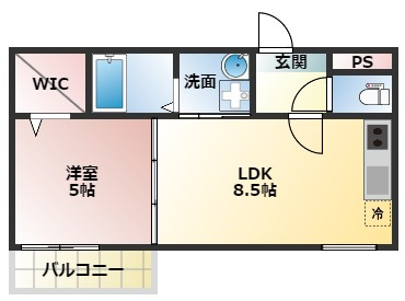 【間取り】 | フジパレス駒川中野Ⅵ番館