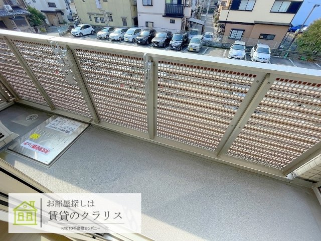 セジュールオッツGT長岡京のバルコニー
