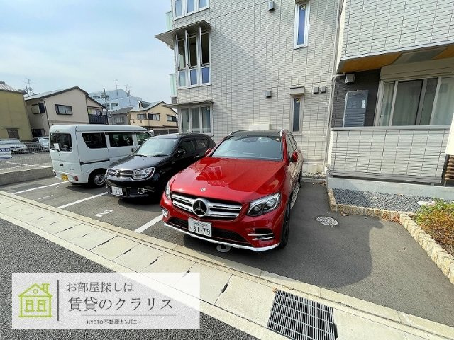セジュールオッツGT長岡京の駐車場