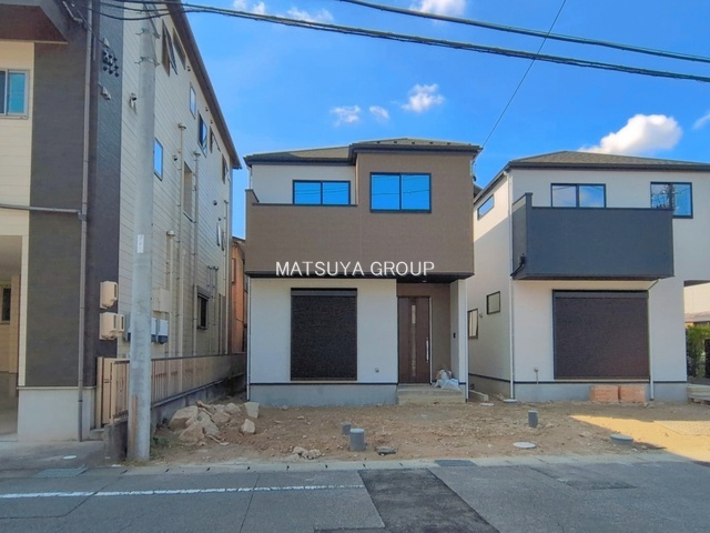 岡崎市鴨田町1期　2号棟の外観