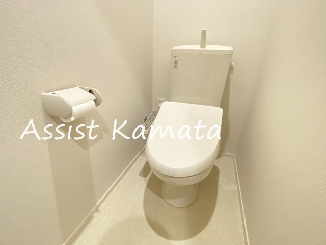オーキッドのトイレ|写真は同タイプの別号室です