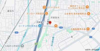 【地図】 | LaDouceur南茨木（旧：スプランディッド南茨木）