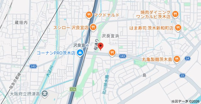 【地図】 | LaDouceur南茨木（旧：スプランディッド南茨木）