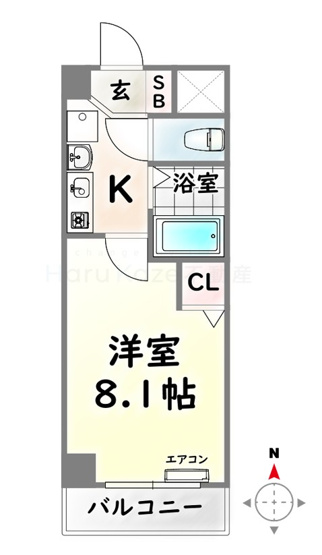 【間取り】 | PLAGE HIMURO【名古屋市賃貸・オートロック】